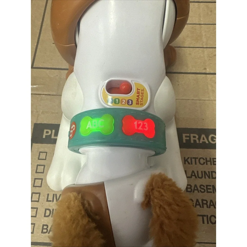 Fisher Price Smart Stages 123 Crawl with Me Puppy Musical learn Toddler Baby Toy